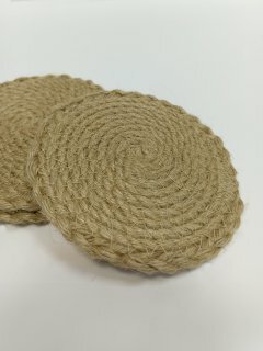 фото Подставки для стаканов из джута 4 шт. Vecher Home