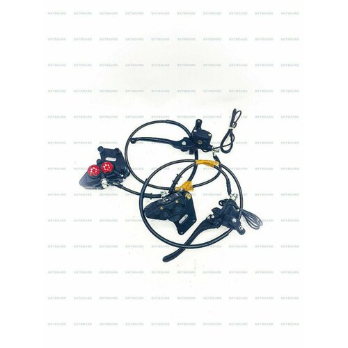 Тормозная гидравлическая система в сборе задняя