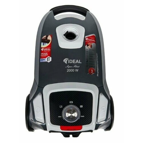 Пылесос IDEAL VC-2000 темно серый 720700₽