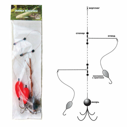 Готовая снасть для рыбалки 