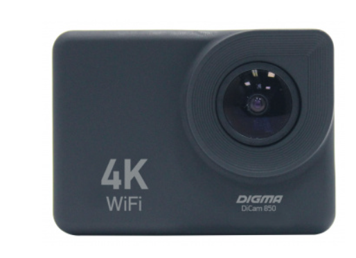 Экшн-камера Digma DiCam 850 серый DC850