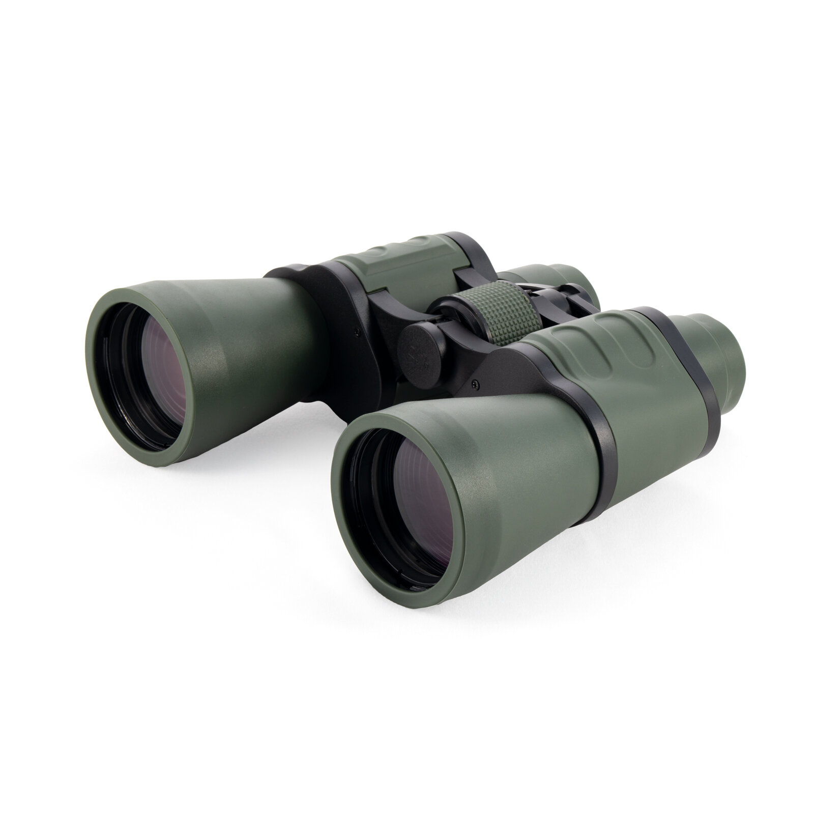 Бинокль следопыт, 10х50, зеленый-защитный, 180*85*180 мм, 660 гр, в чехле