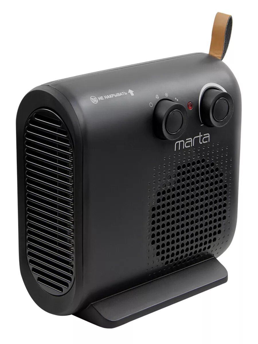 фото MARTA MT-FH2529A черный тепловентилятор