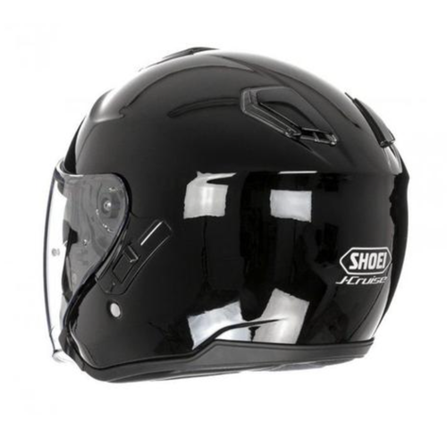 фото Мотошлем j-cruise ii plain shoei (черный глянцевый, black, s)