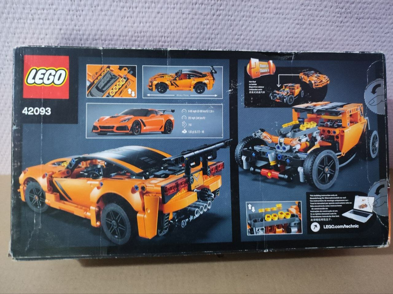 LEGO Technic 42093 Chevrolet Corvette ZR1 579