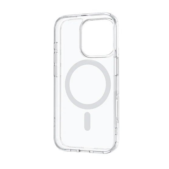 Чехол силиконовый Benks Lucent Pro Case (MagSafe) для iPhone 16 Pro Max 6.9", цвет прозрачный (Transparent) — фото 1
