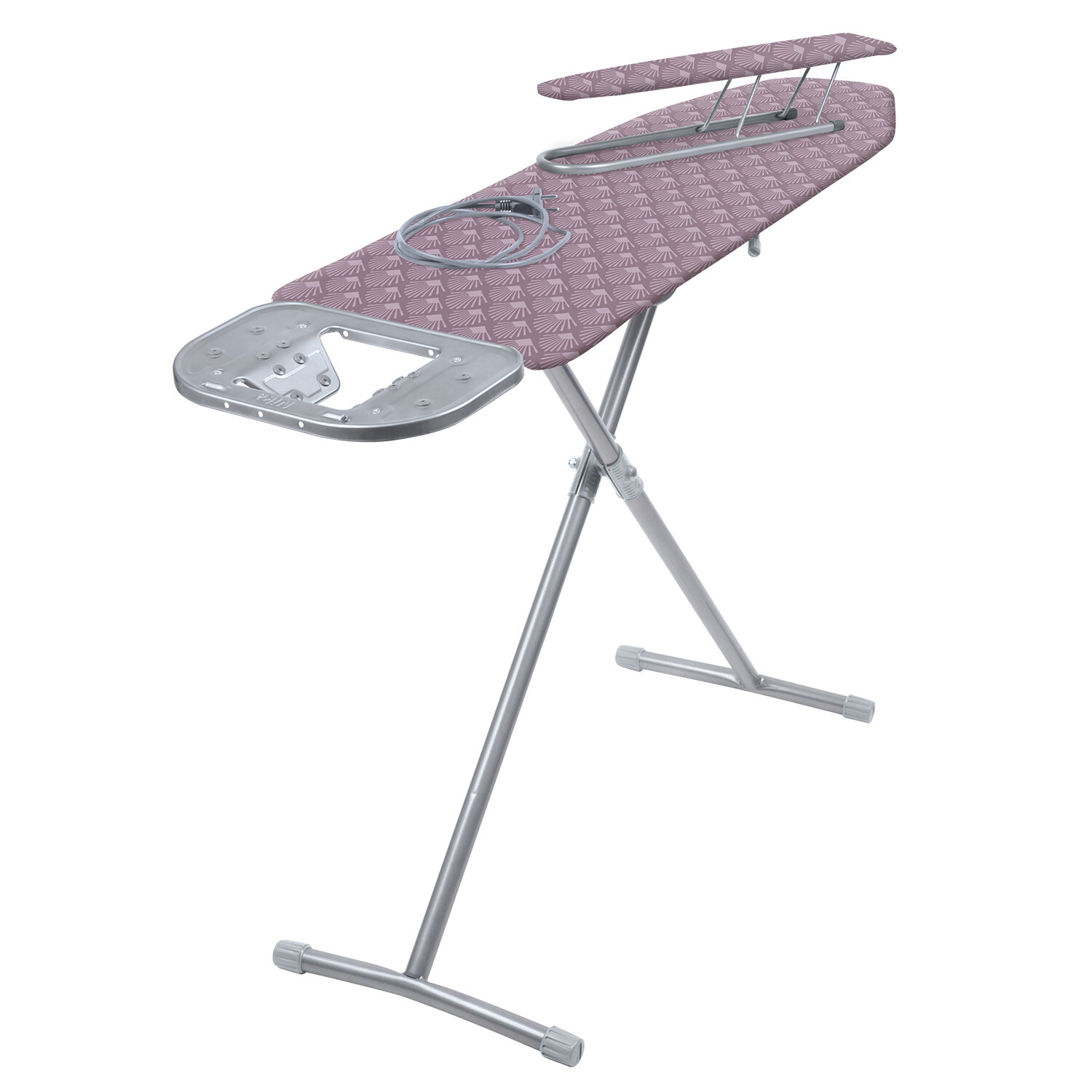 Доска гладильная НИКА НИКА Н3МТ/6 тефлон с ракушками пудровый