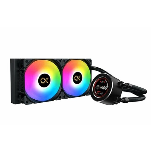 Система водяного охлаждения с пультом и электронным табло Xigmatek FROZR-O II 240 9844₽