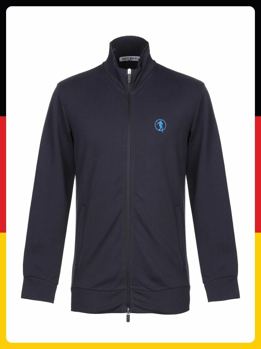 Толстовка BIKKEMBERGS, размер EU XS, , синий