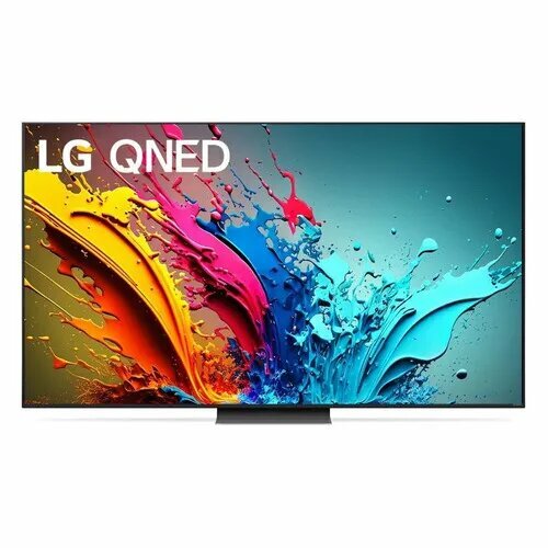 65" Телевизор LG 65QNED86T6A. ARUG, QNED, 4K Ultra HD, черный титан, смарт ТВ, WebOS — фото 1