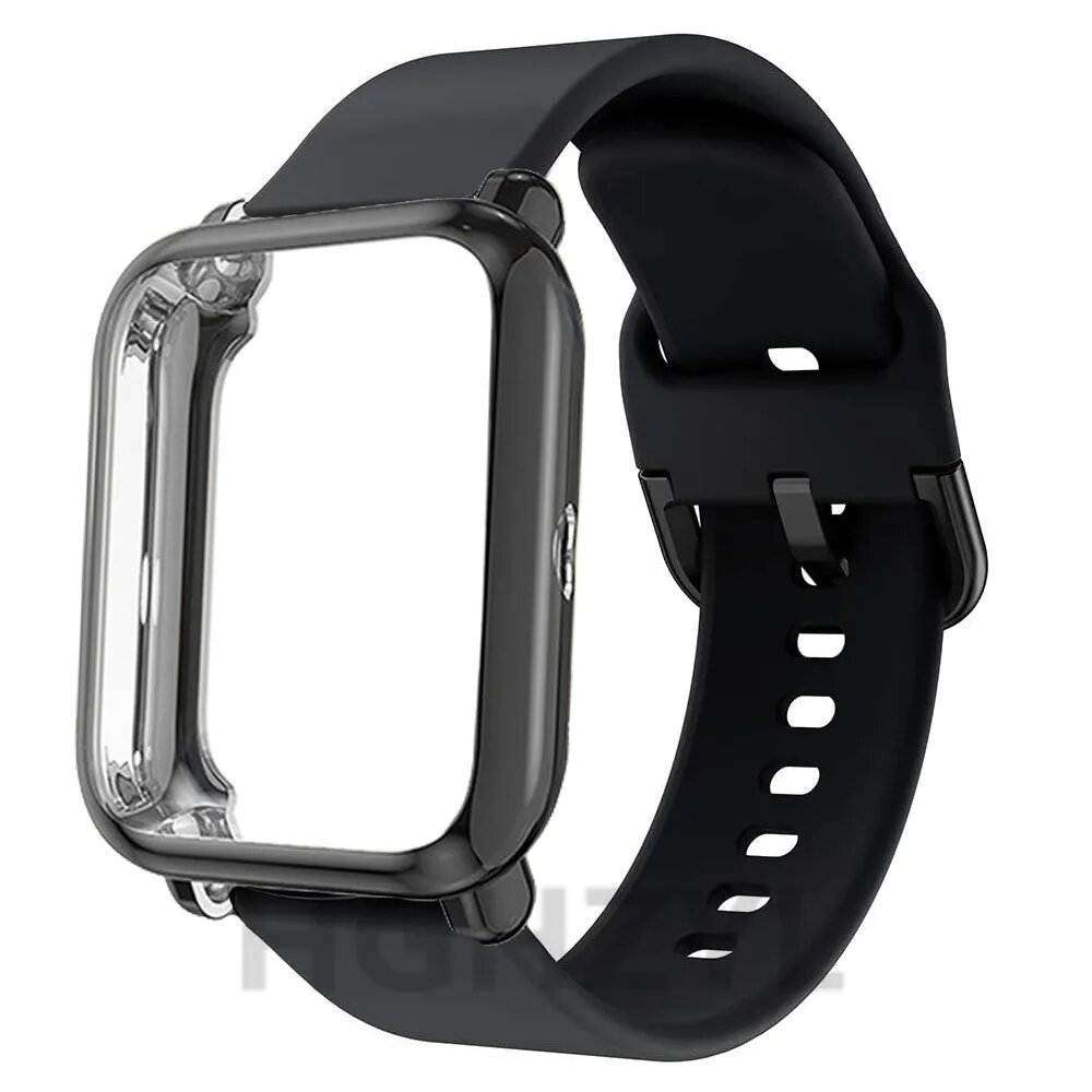Ремешок и чехол для Amazfit Bip 6 5 3 U Pro GTS 4 2 HGHZYL, 10 Soft tpu case, Amazfit bip U PRO
