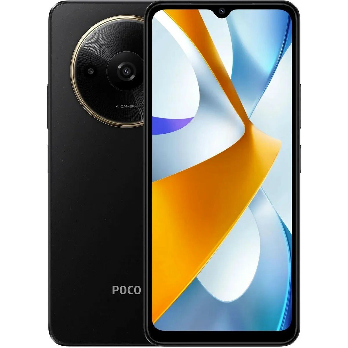 Смартфон POCO C61 3/64GB Black, Global