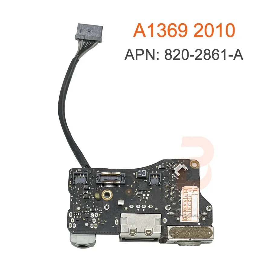 Проверенная оригинальная плата ввода/вывода USB для Macbook Air 13 