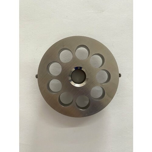 Перфорированный диск (решетка) для мясорубки Crazy Pan CP-MG12S с отверстиями диаметром 12 мм