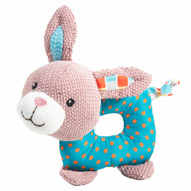 Игрушка для щенков мягкая Triol "Зайка", 180 мм, серия Puppy