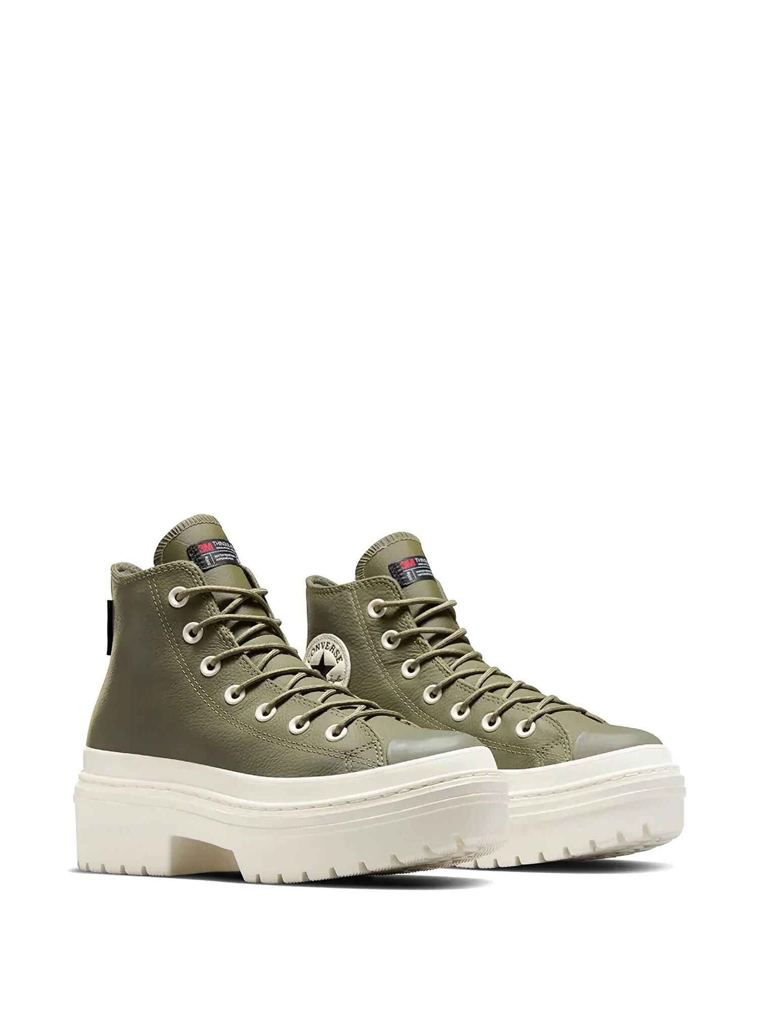 Туфли Converse Chuck Taylor All Star Lugged Heel Utility, размер 8 US, зеленый, — фото 1