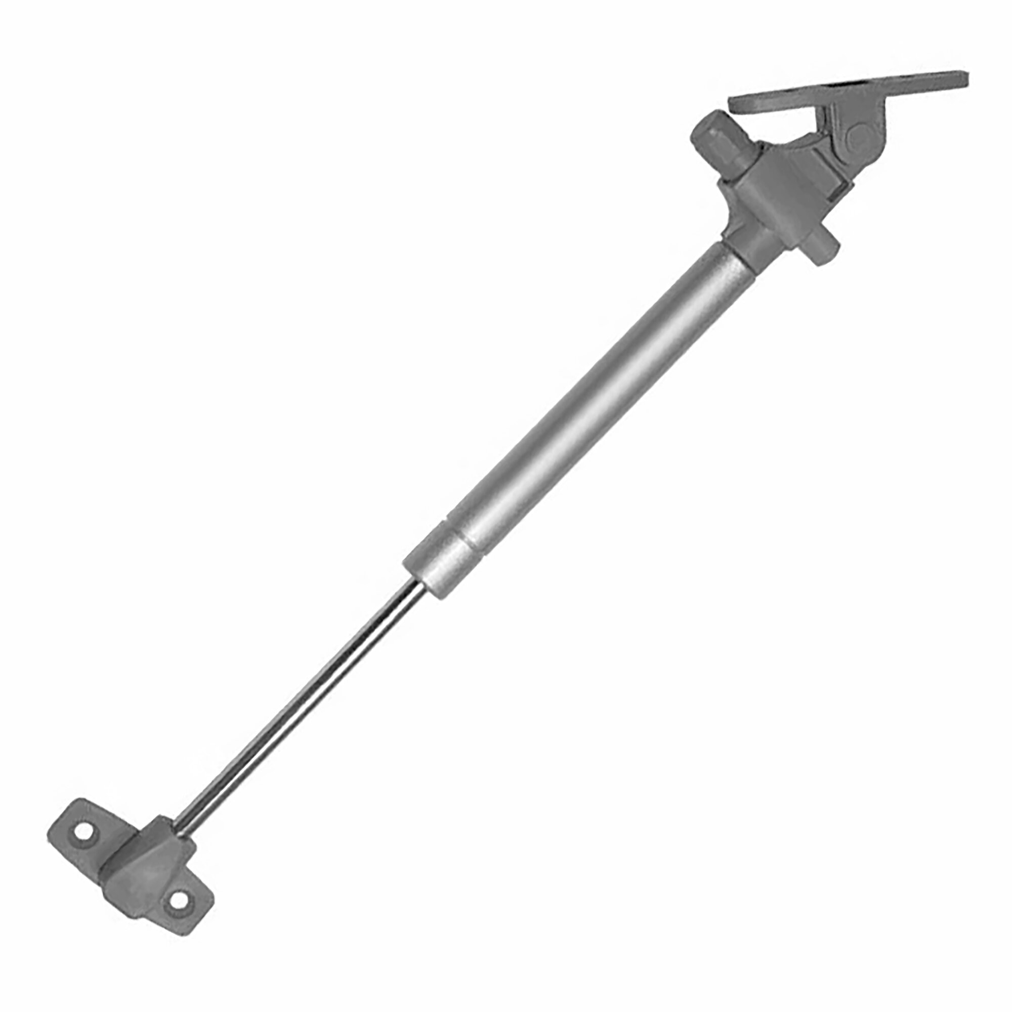 Газовый лифт SOLLER N80, с доводчиком, серебристый, металл, пластик, 1 шт