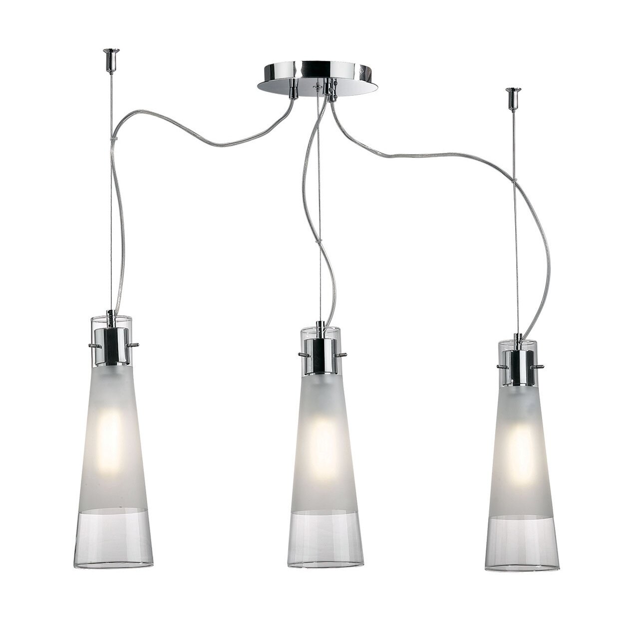 Подвесной светильник Ideal Lux Kuky Clear SP3 - фото №1