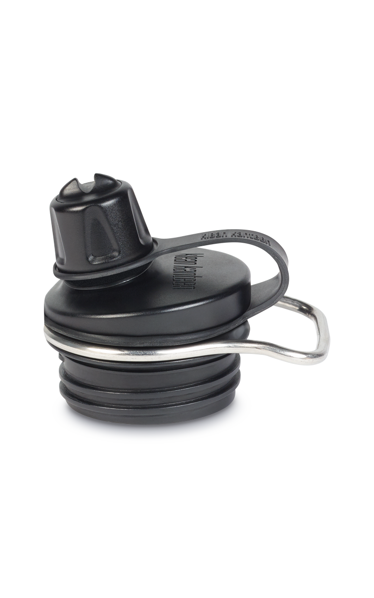Крышка Klean Kanteen TKWide Chug Cap, полипропилен/силикон, черная