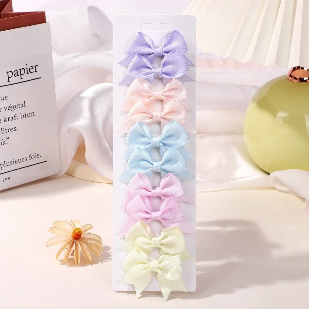 Детские бантики BABY BOWS, 10 шт.