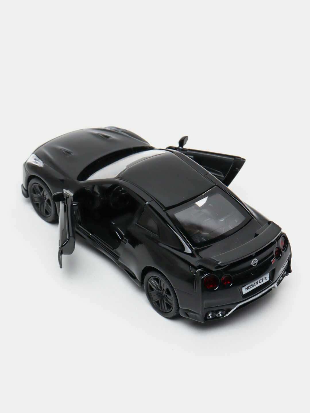 Инерционные коллекционные игрушечные машинки 1:36, Nissan gt-r r35 Черный — фото 1
