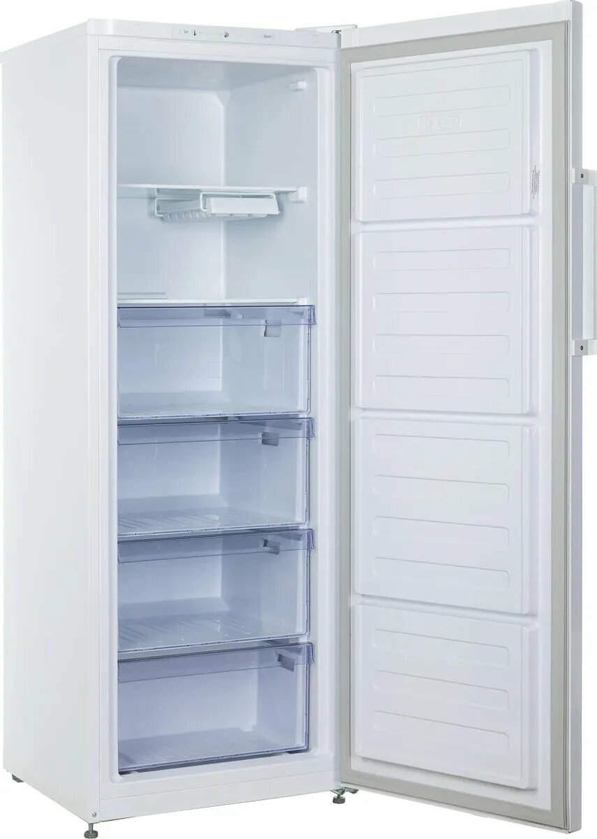 Морозильник Beko "RFSK215T01", белый, класс A, 213л, 6 ящиков
