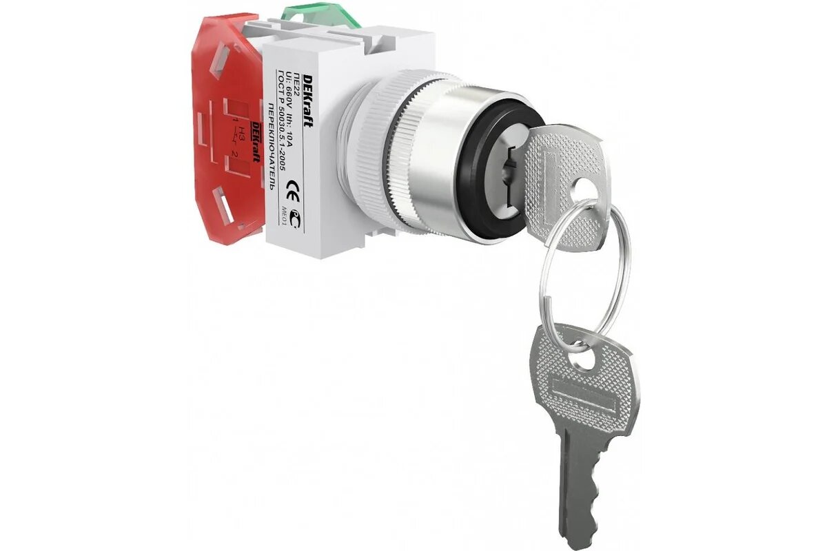 Dekraft Переключатель ПЕ22-AKSR-2-BLK 25142DEK