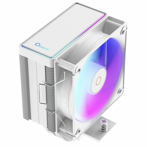 Кулер для процессора Ocypus Gamma A40 WH ARGB White, 200Вт, 4-pin + 3-pin, RTL (Gamma-A40-WH1AAWN00X- GL)