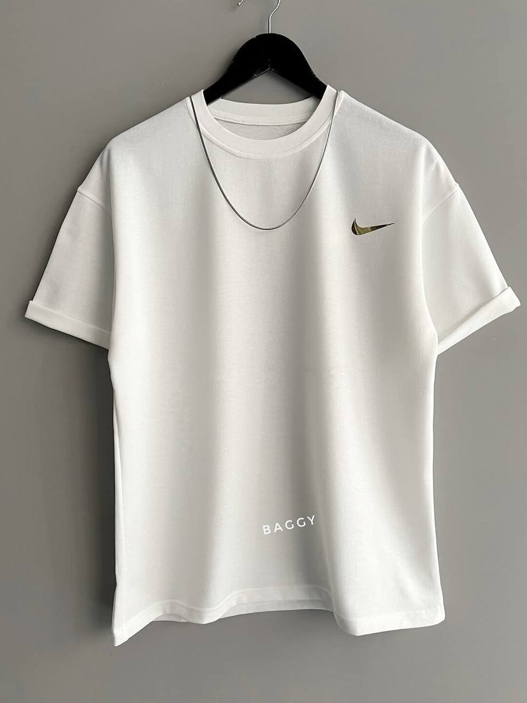 Футболка NIKE, 1 шт., размер 48, белый — фото 1