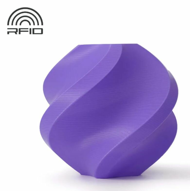 Катушка PLA Basic пластика Bambu lab 1.75 мм 1кг фиолетовый