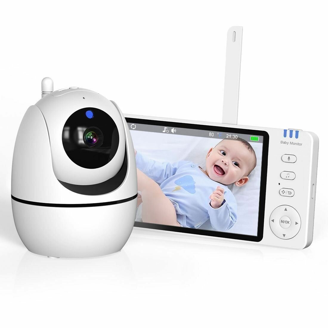 Видеоняня Xiaomi Baby Monitor Camera 2,4G ABM501
