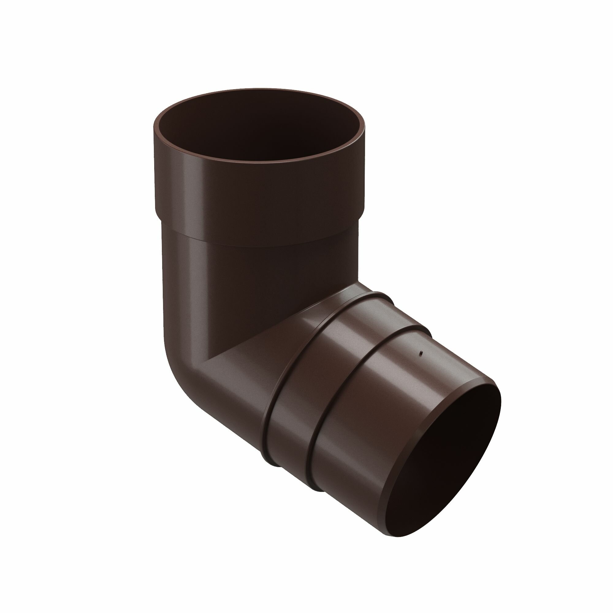 Колено 72° Docke PREMIUM Шоколад 1шт