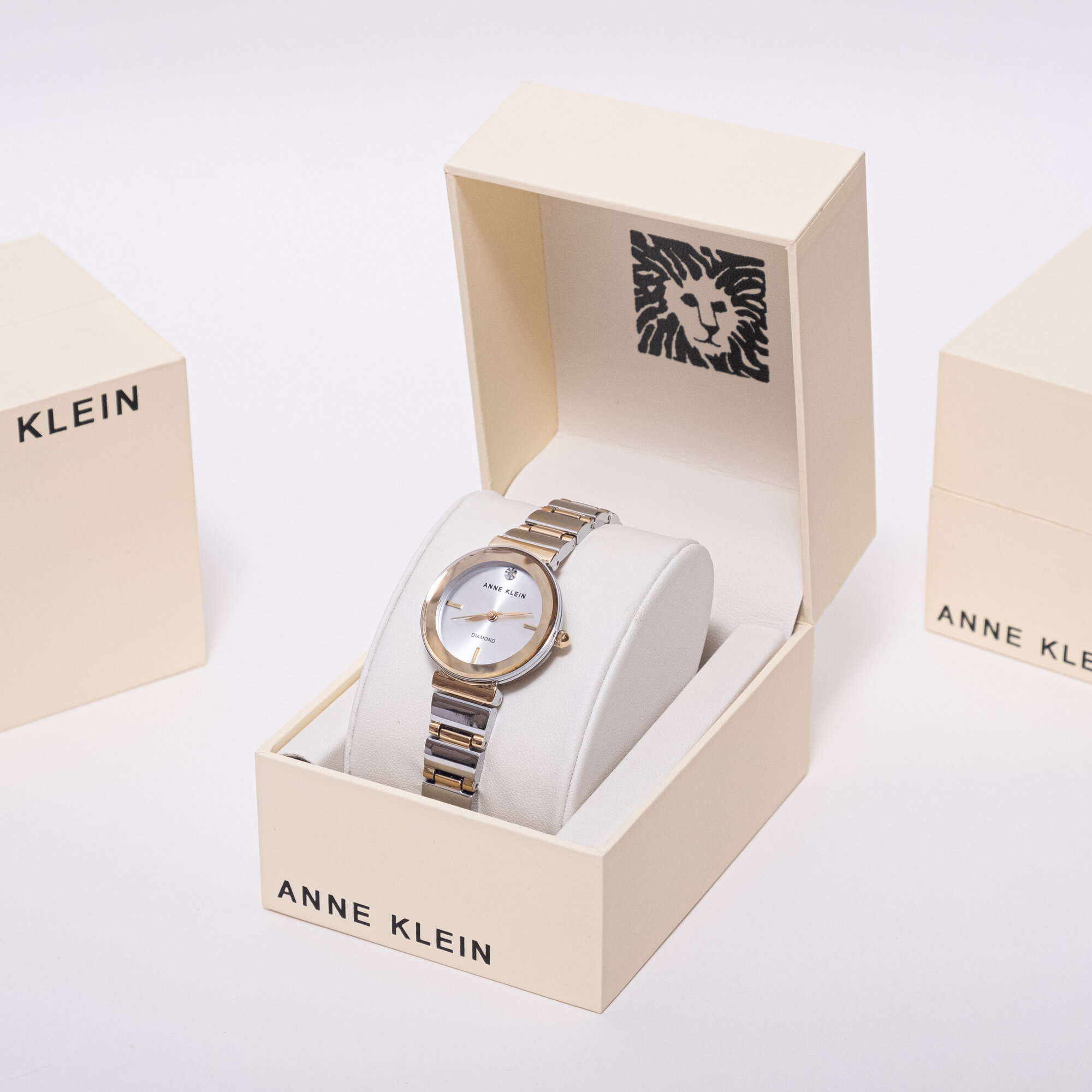 Наручные часы ANNE KLEIN Diamond, золотой/серебристый — фото 1