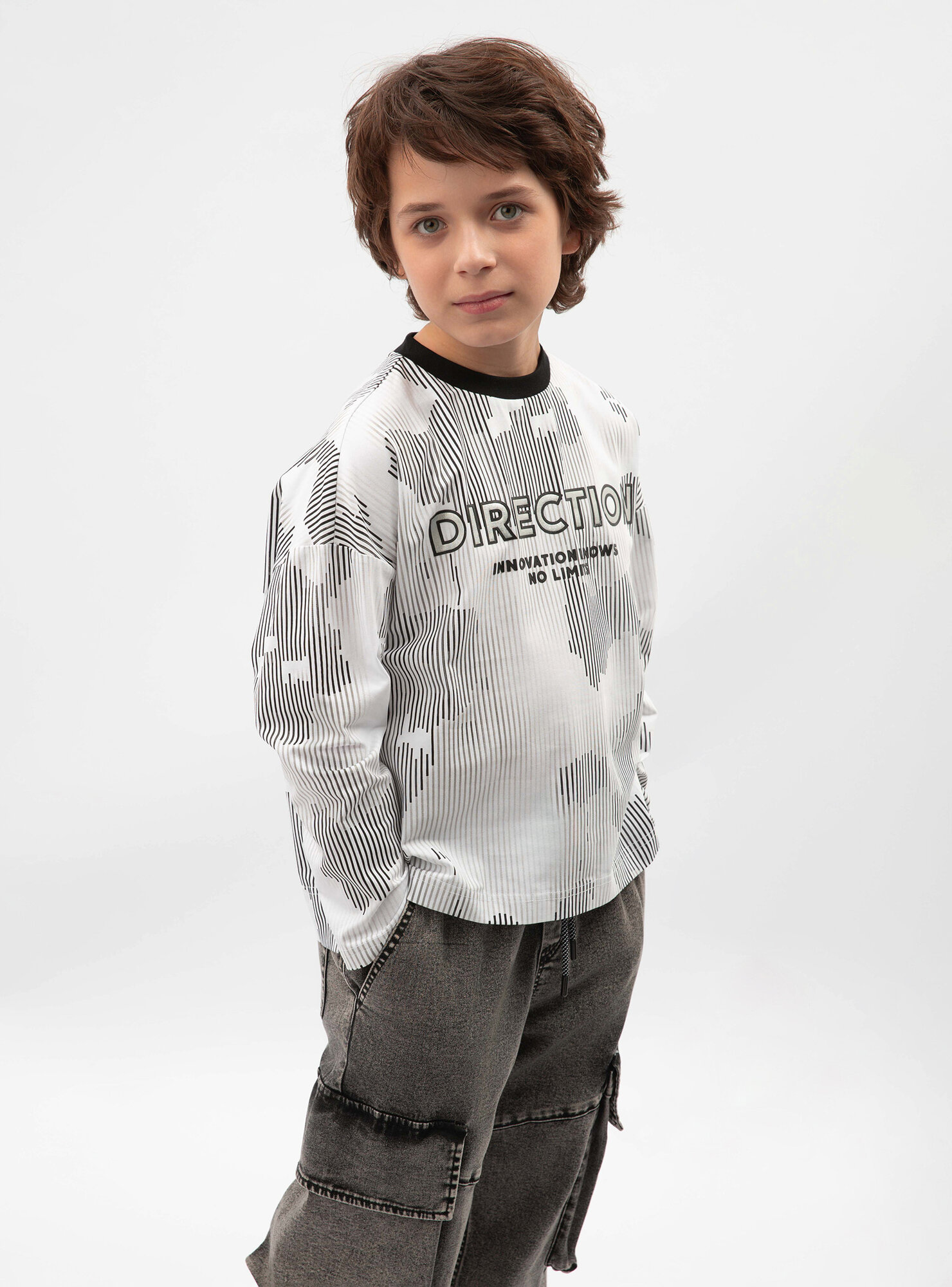 Лонгслив Gulliver, размер 158, серый