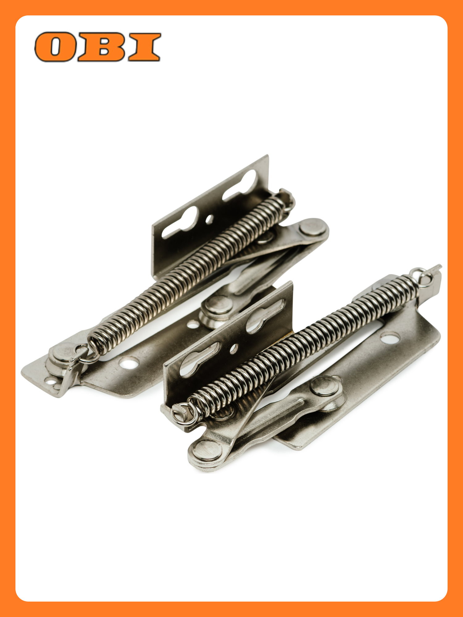 Петля мебельная Lemax Prof M501 антресольная серебристая 2 шт