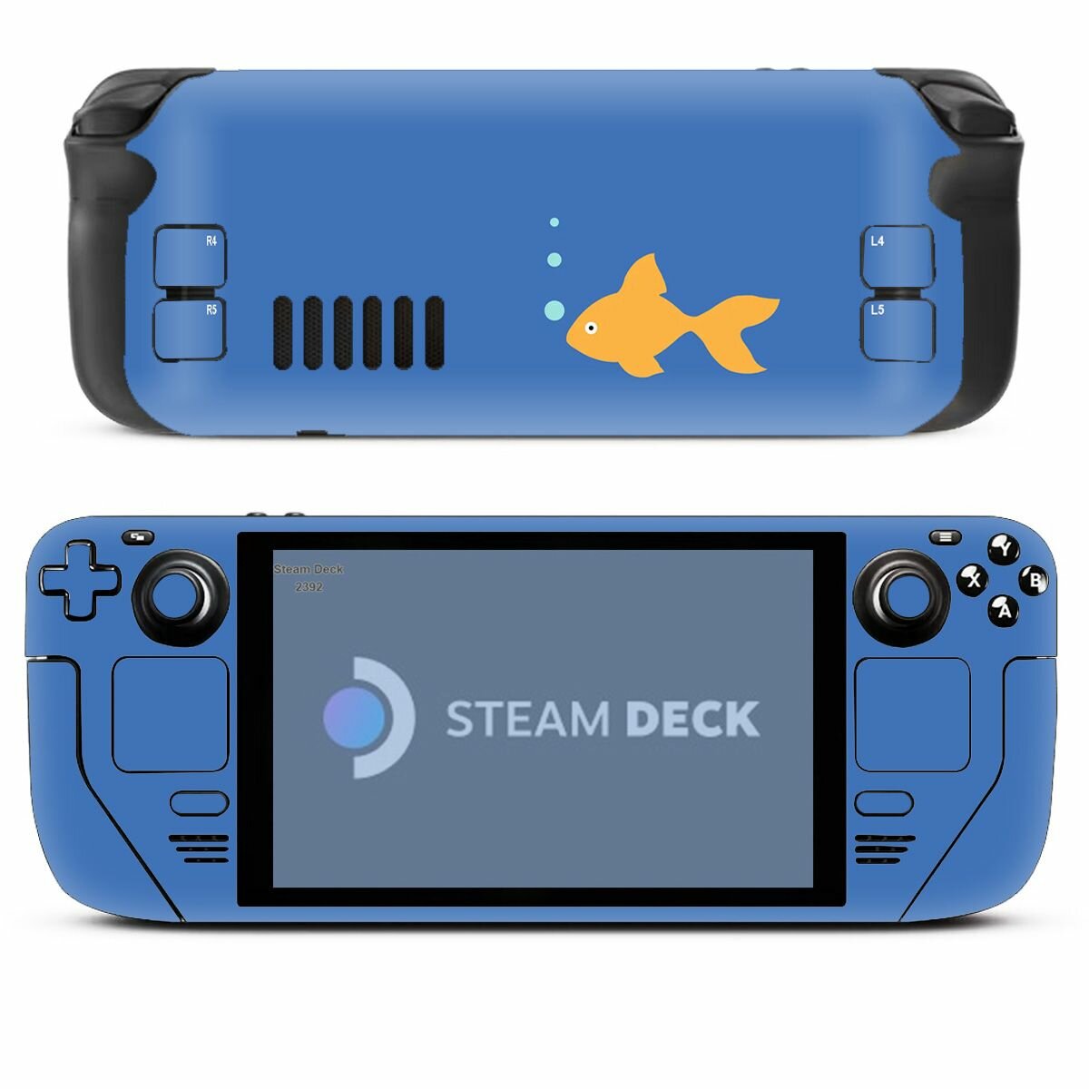 Защитная плёнка для Steam Deck/OLED наклейка виниловая Золотая рыбка
