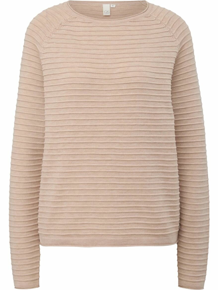 Лонгслив s.Oliver, размер M, , бежевый — фото 1