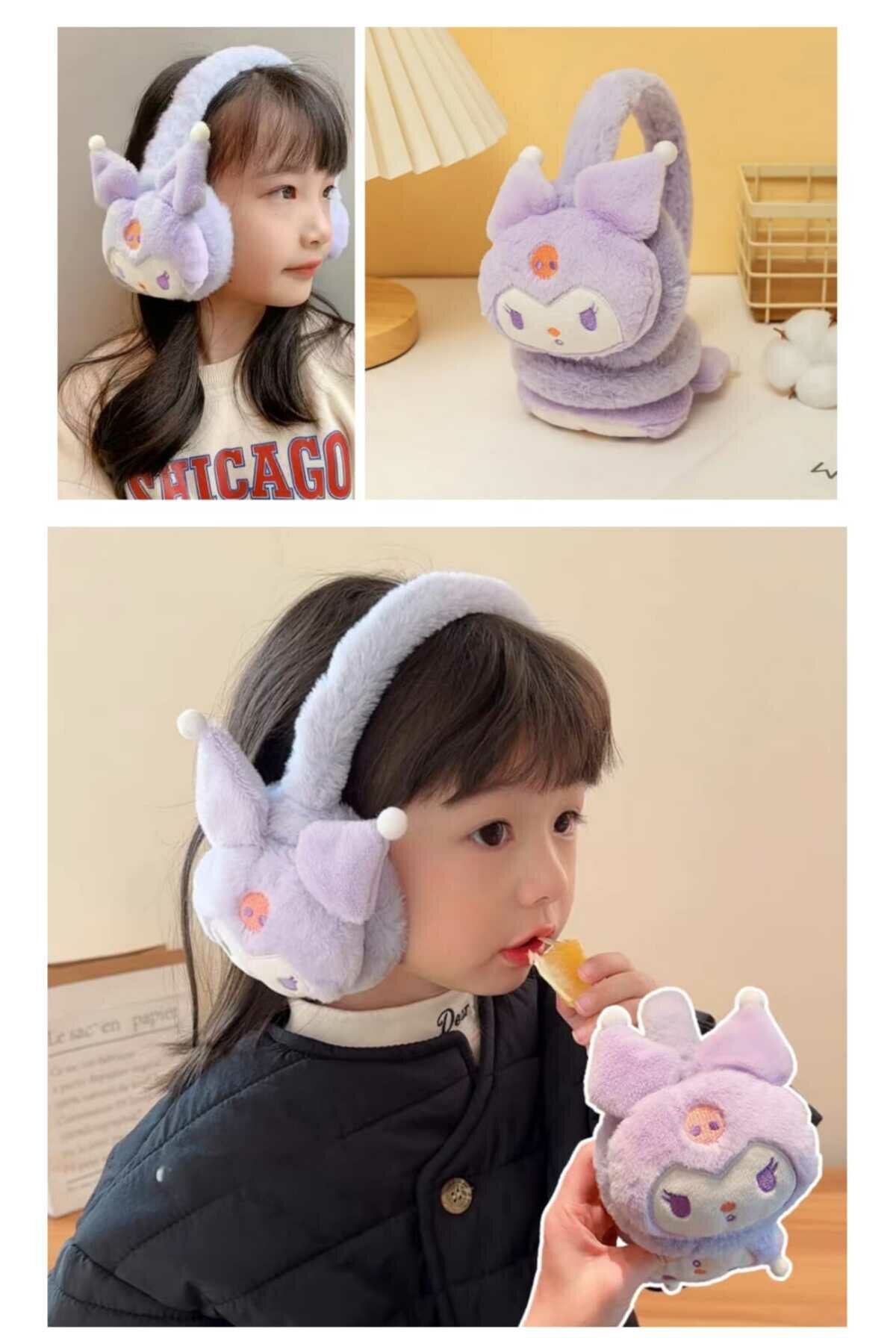 Наушники  для взрослых и детей, размер 3-14 лет, сиреневый — фото 1