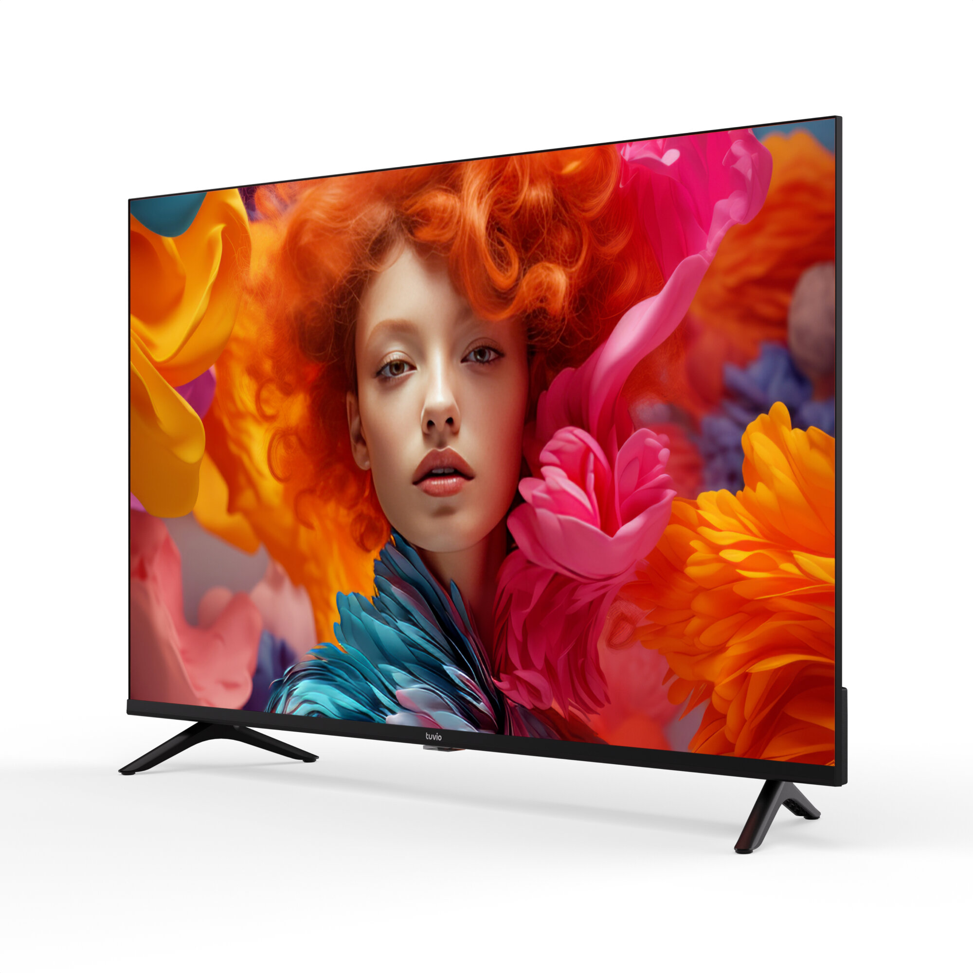 43” Телевизор Tuvio Full HD DLED Frameless на платформе Яндекс.ТВ, TD43FFBHV1, темно-серый