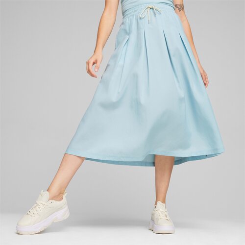 Юбка PUMA, размер S, синий needbo school girl mini pleated skirt casual women skirt summer pleated mini skirt harajuku new korean plaid short skirt women