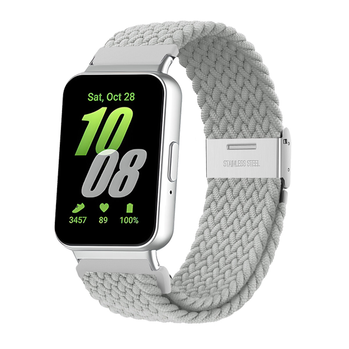 Нейлоновый плетеный ремешок Для Samsung Galaxy Fit 3 , Дышащий спортивный ремешок Для Samsung Fit 3, Ремешок-петля