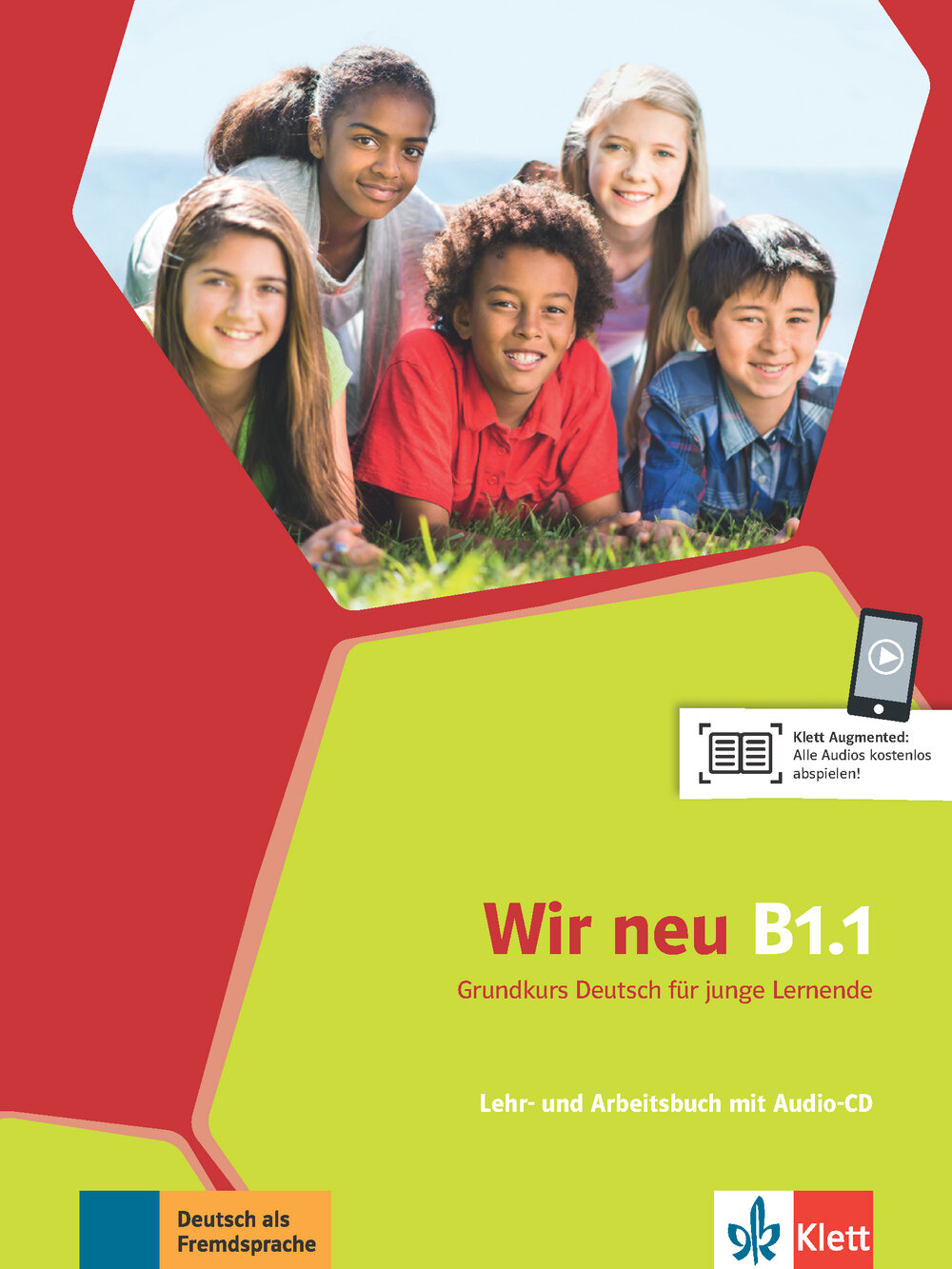 Wir neu B1.1. Grundkurs Deutsch für junge Lernende. Lehr- und Arbeitsbuch mit Audio-CD | Motta Giorgio