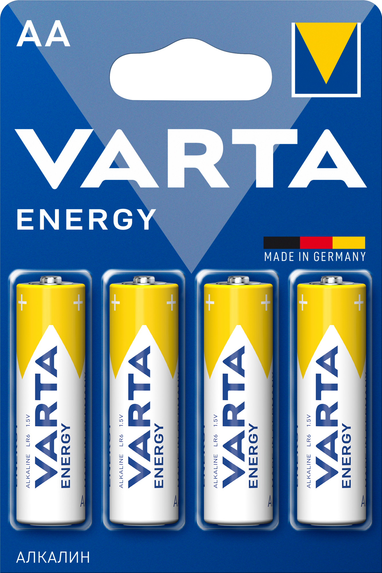 Батарейка Varta ENERGY LR6 AA BL4 Alkaline 1.5V