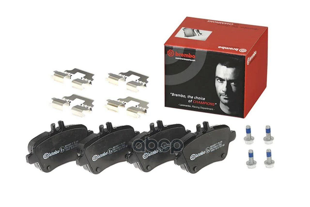 Колодки задние MB A-W176/ B-W246/W264/ CLA-C117/ GLA-X156 SLKR172 BREMBO P 50 091 Brembo арт. P 50 091
