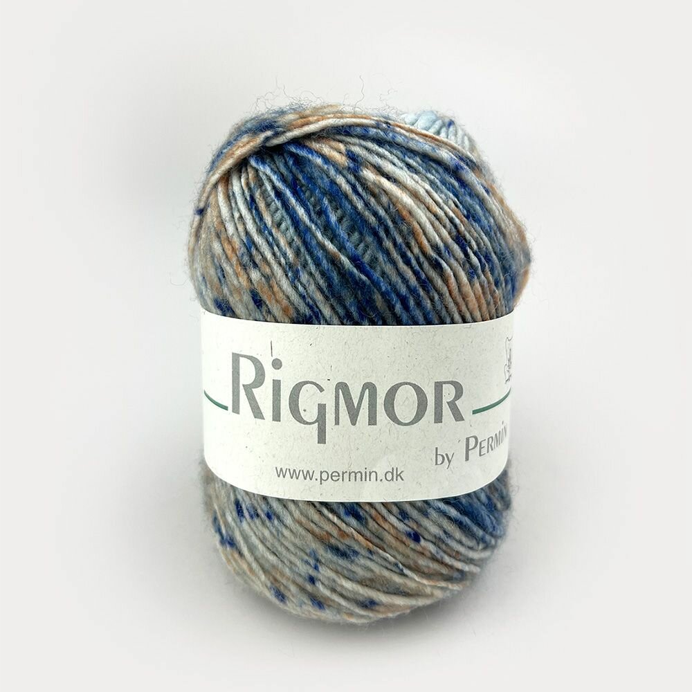 Пряжа для вязания PERMIN Rigmor, 100% шерсть, 1 шт х 50г/150м