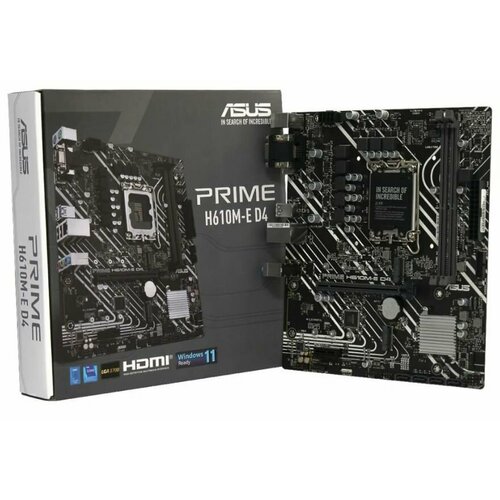 Материнская плата MSI PRO H610M-E DDR4 932500₽