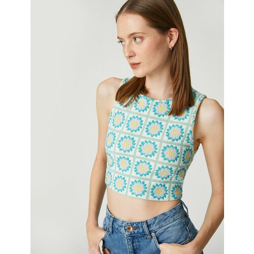 фото Топ koton, размер m, зеленый