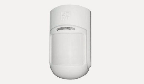 Изображение товара Датчик движения ZONT МЛ-570 извещатель с функцией термометра, для обнаружения движения о тревоге по радиоканалу, белый
