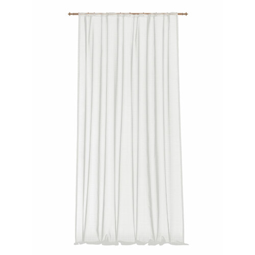 Тюль на ленте 300x280 см цвет белый