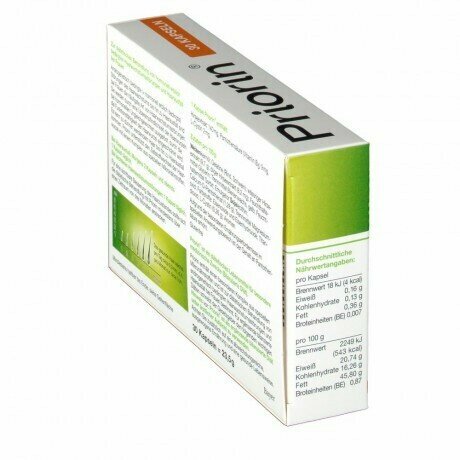 Капсулы Bayer Priorin, для роста волос, натуральные экстракты, 30 штук — фото 1